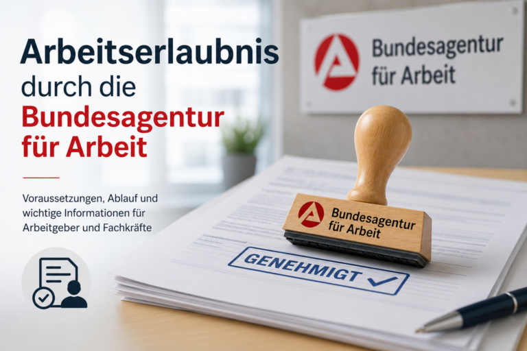 Arbeitserlaubnis durch die Bundesagentur für Arbeit (BAA/BA)
